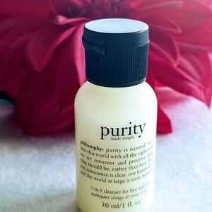 PHILOSOPHY 3-IN-1 CLEANSER FOR FACE & EYES | 1 OZ